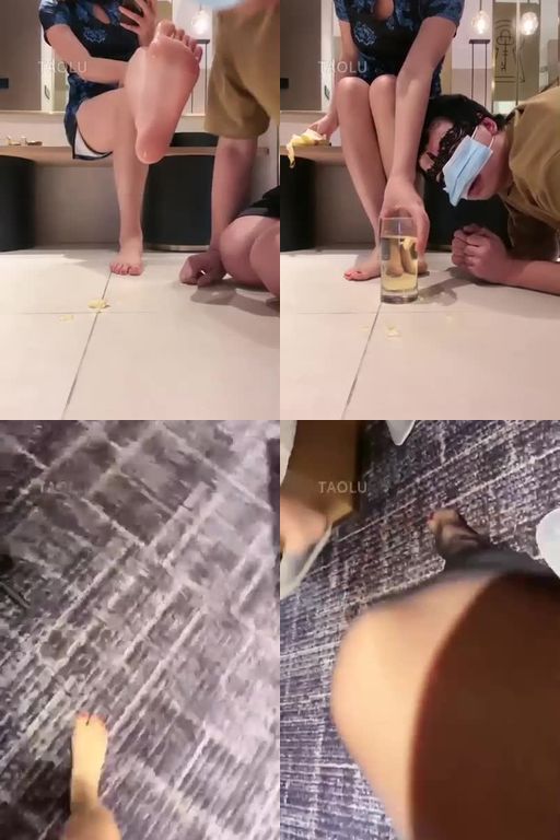 莫妮卡-喂食圣水黑丝羞辱25分钟足深喉脚喂食+黑丝羞辱