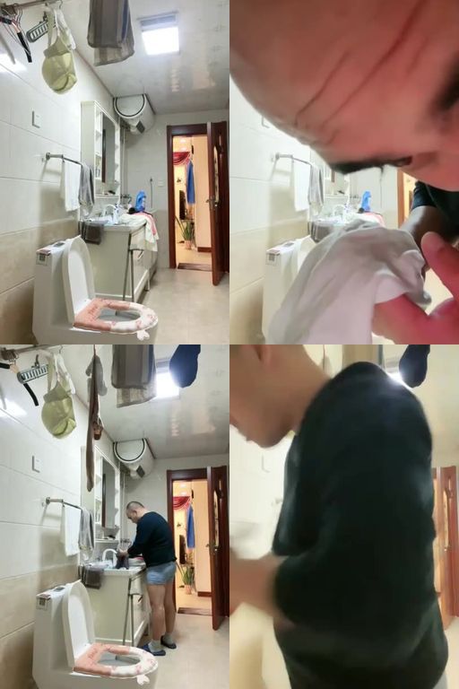 西北傻子-傻子做家奴洗袜子内衣