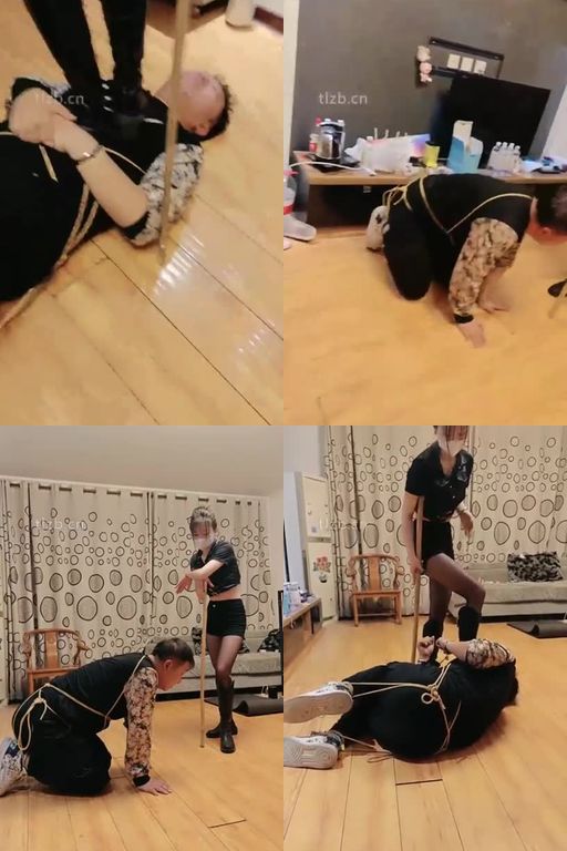 诗琪S-长靴踩踏捆绑重度虐打踢踹