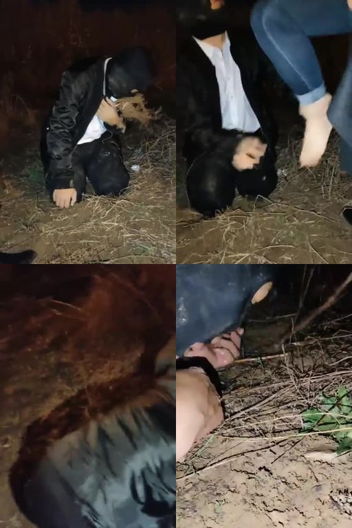 辣姐-凌晨户外皮靴踢踹调教