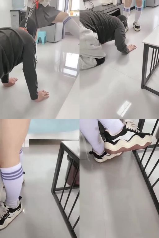 酒精泡芙-素人学生S_及膝白袜运动鞋虐废物【一】调教57分钟