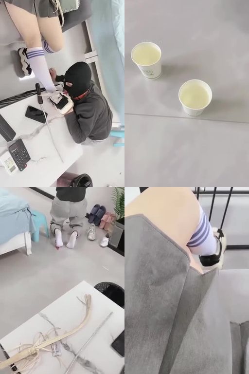 酒精泡芙-素人学生S_及膝白袜运动鞋虐废物【二】