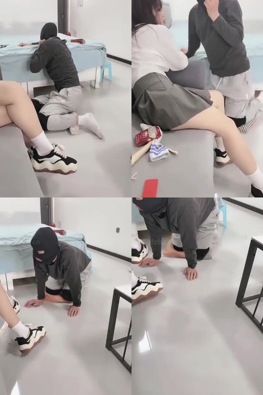 酒精泡芙-素人学生S_及膝白袜运动鞋虐废物【四】