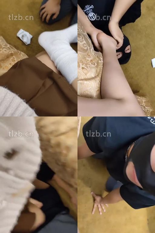 阮小洁-萝莉主白袜裸足闻舔踩踏