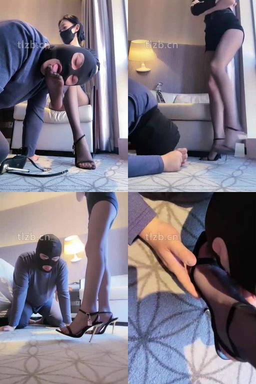 陈莹斯-模特S-黑丝高跟诱惑舔