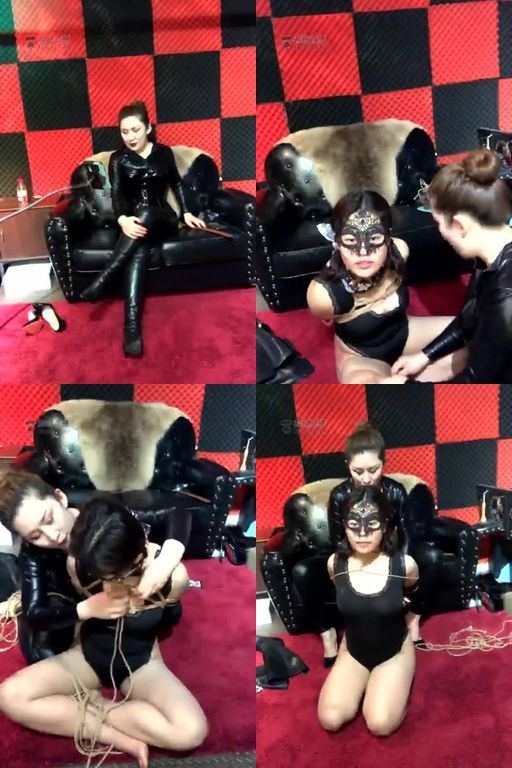 风情艳主-绳艺,连体衣,女M,贞操锁,悬吊