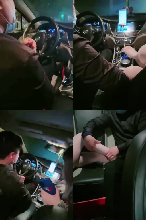 馨妍-开发滴滴司机车内舔脚