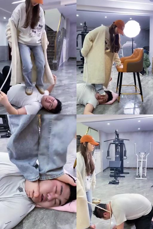 麋鹿银儿-南方素人成吨爆发力谁说温柔69分钟暴力踢踹掐脖窒息拽头发揪耳朵骑马鞭打踩踏