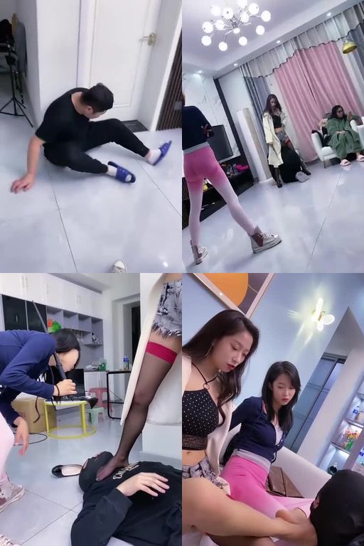 麋鹿银儿-双胞胎的经典暴躁80分钟双S重度耳光喂口水骑马转胯丝袜脚深喉