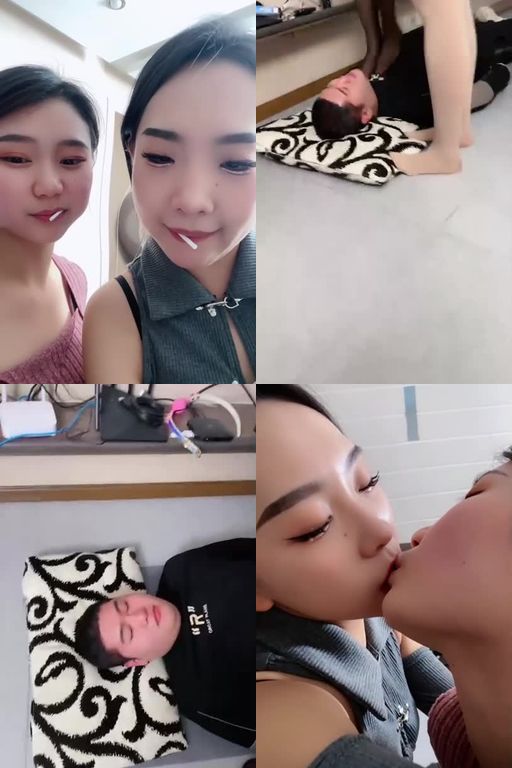 麋鹿银儿-赤兔对决姐妹坐骑双素人S骑马+全体重踩