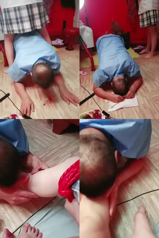 黎大夫-双S踩踏水果喂食喂狗