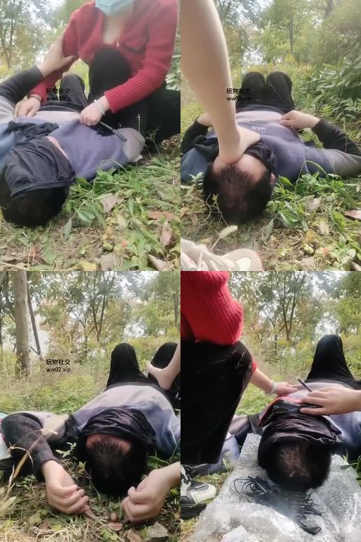 XS-双S户外虐打跟踪狂中年妇女口音重