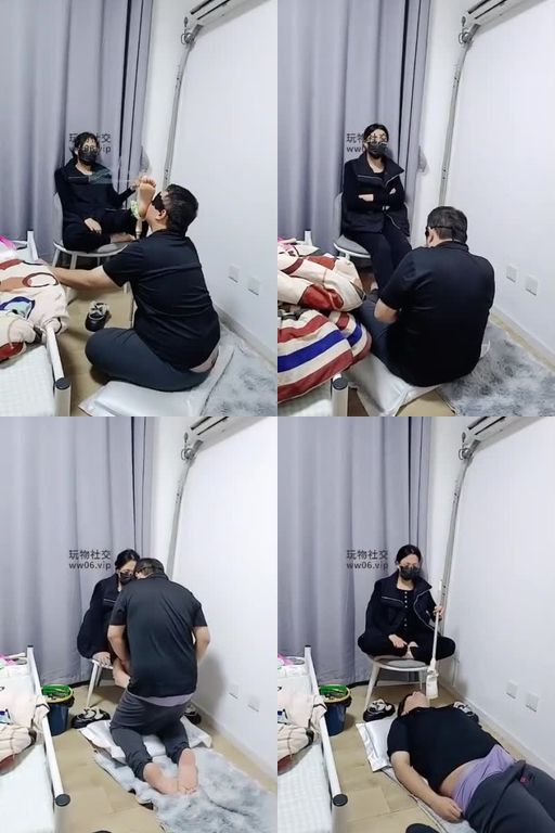 上海汤圆-裸足狂舔衣架抽踩踏