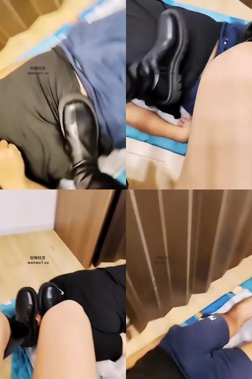 上海汤圆-靴子全体重踩踏叼袜子掐脖