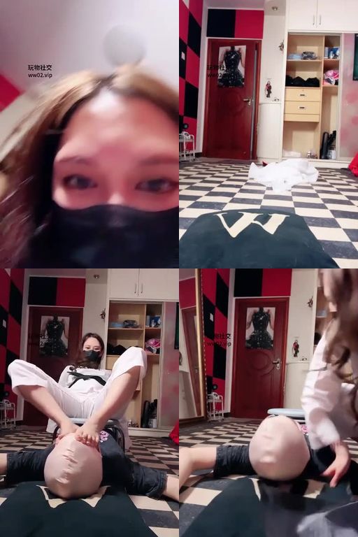 予涵大大-跆拳道虐打35分钟大口吸屁被放摔后锁地上坐脸跆拳道女神重度虐打