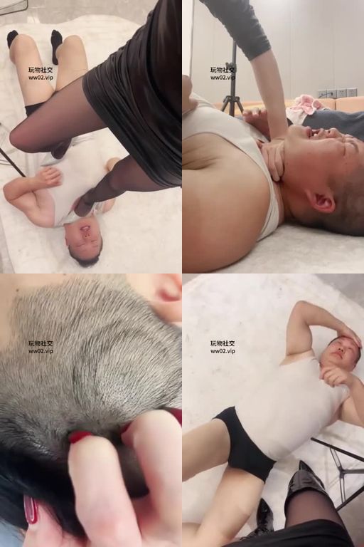 你的救赎-极限虐80分钟_高跟长靴重度踩踏掐脖窒息_极限高跟踩踏狗脖子美甲掐挠