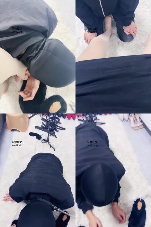 兜兜S-舔闻毛拖鞋肉丝脚骑马