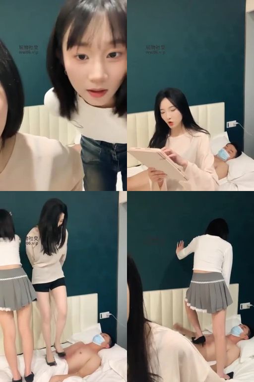 千千S-双S暴力踩踏滚进来看_双S_高跟+小白鞋+白袜全体重踩踏