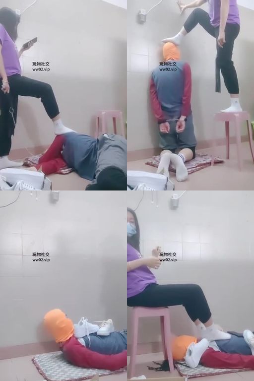 奇了怪了-虐菜狗手铐捆绑原味白袜虐家奴