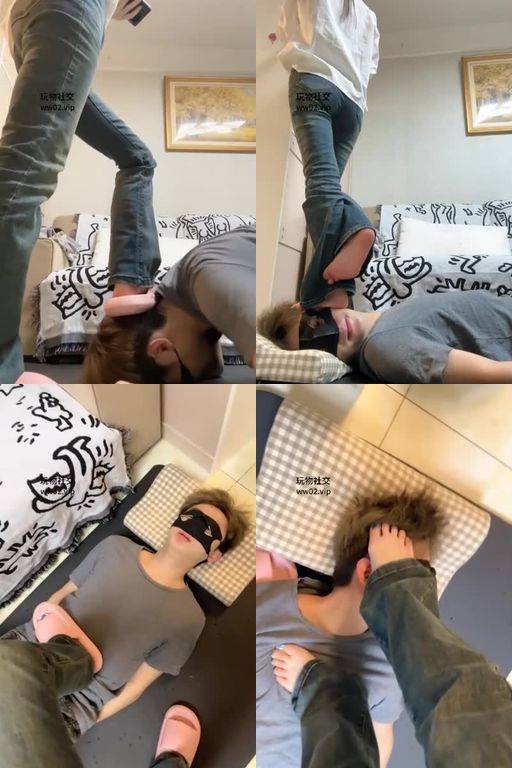 安安sama-洗脚水伺候吮吸脚趾伺候沐足拖鞋高跟踩