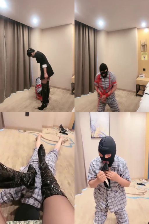 安琪S-60岁老狗踢打各种惩罚沙包60分钟_捆绑继父_长靴踢踹耳光各种刑