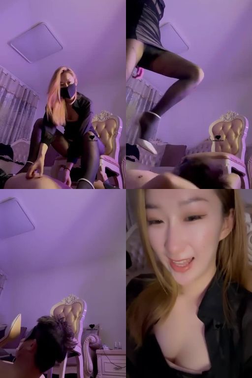 尤野S-黑丝高跟胯下辱_白带喂食内裤套头虐乳