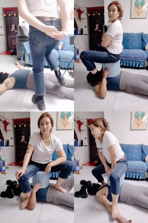 李老师-吾了一天的脚_骑狗背抽耳光靴子全体重踩踏