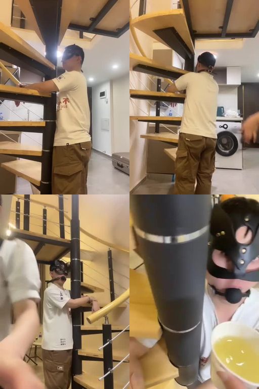 林兮S-鞭打辱骂赏赐圣水红底高跟丝袜跪舔