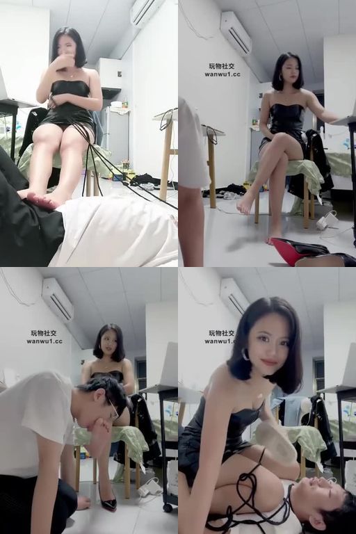 栀子女王-抖M男友的高跟崇拜【双视角合并版】