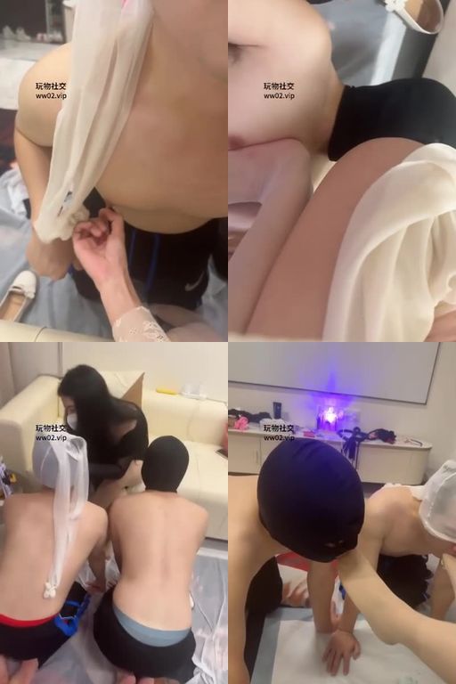 桃欣S-黑白姐妹花轮流升水_双S双M_高跟丝袜美腿插嘴狂舔骑马腿绞