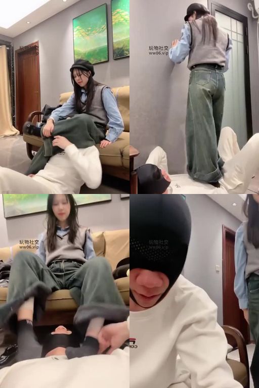 狗哥M-172素人牛仔坐脸开发172新人重度踢裆胯下辱手捂腿绞窒息超臭袜子捂脸