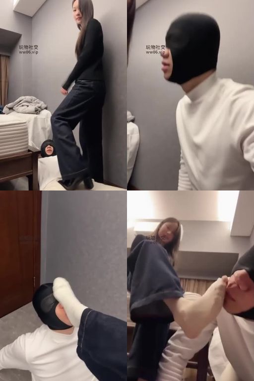 狗哥M-开发170三甲护士白领S高跟短靴白袜踩虐