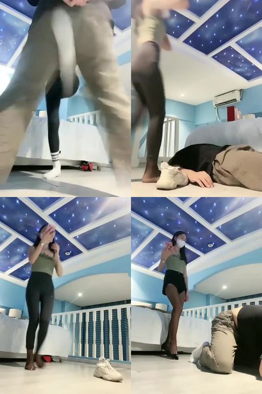 琳达达-运动后原味鞋袜蹂躏废物