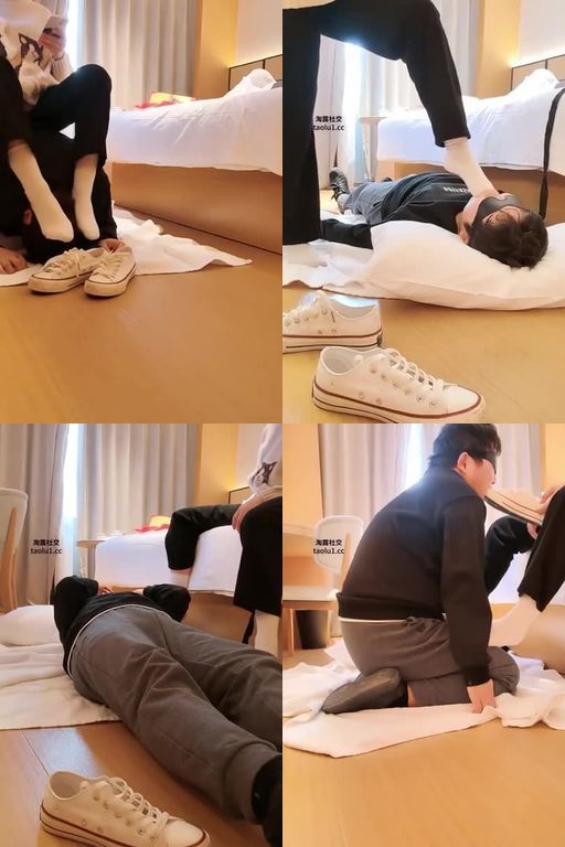 璎珞S-体育课后帆布鞋白袜虐老师