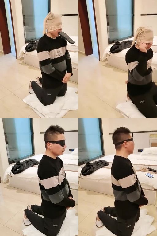 璎珞S-线下调教捆绑下跪抽耳光