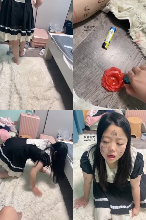 白兔S-滴蜡闻脚伺候沐足玉足踩【兜兜M】