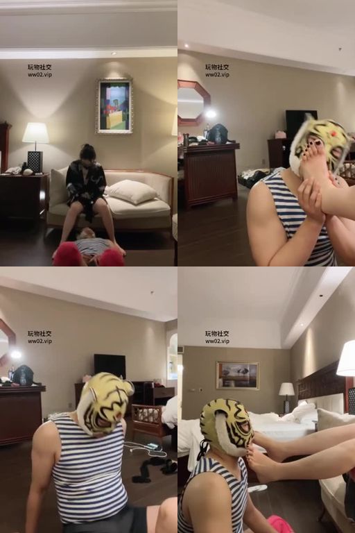 知妤S-踢踢裆裸足狂舔踢裆