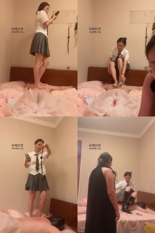 蓝汐S-调教37分钟双S-轮流全体重踩踏