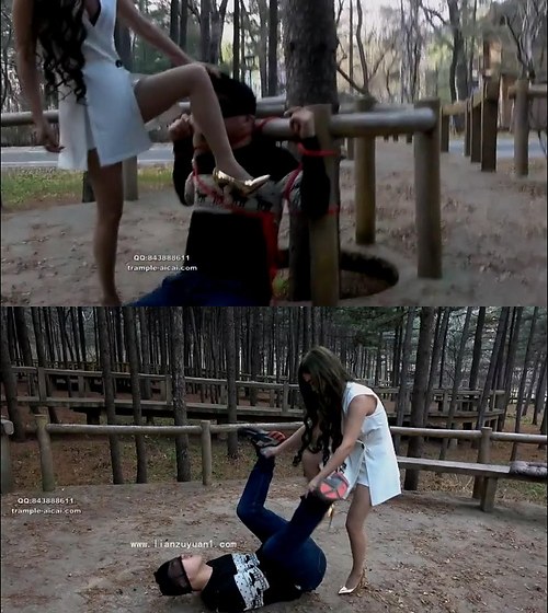 冷柔-女王郊外调教流浪狗