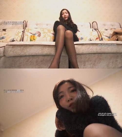 婉慈Icon-第一视角南一黑丝踩踏口水诱惑