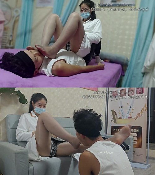 素人开发-品尝理疗美女 姐姐丝袜脚