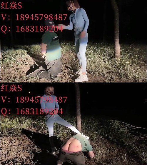 红炎-野外打狗屁股骑马玩狗