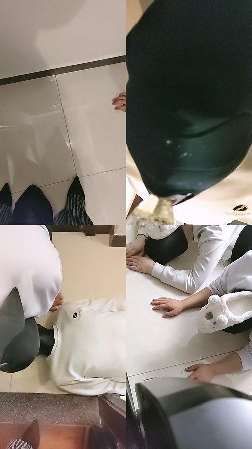 美少女-一泡尿赏赐两只狗