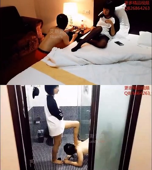 航儿-黑丝踩踏耳光卫生间喂圣水