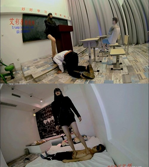 艾彩-原创美女老师调教大四男学生