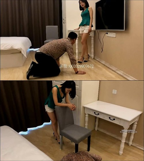 艾彩-原创香湘女王调教羞辱男M