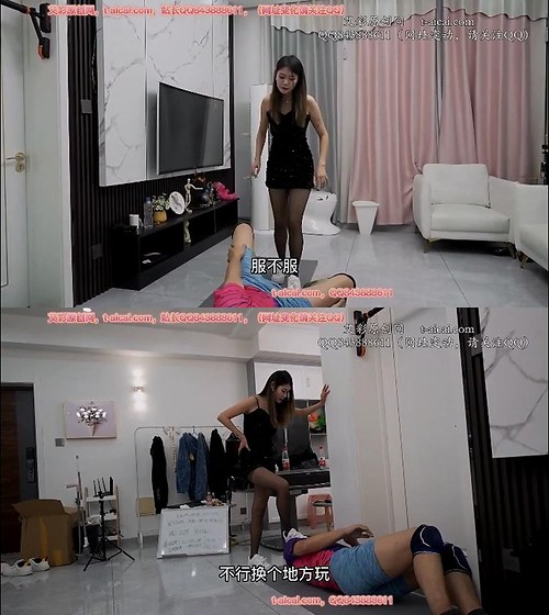 艾彩-超颜美女史上最暴躁最凶残无停歇爆踢踹裆踢裆