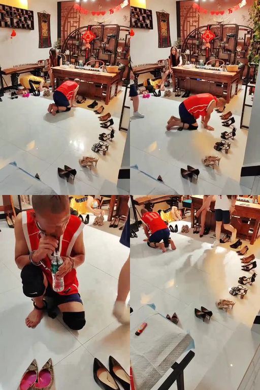 圈养基地-贱狗！主人教你如何磕头