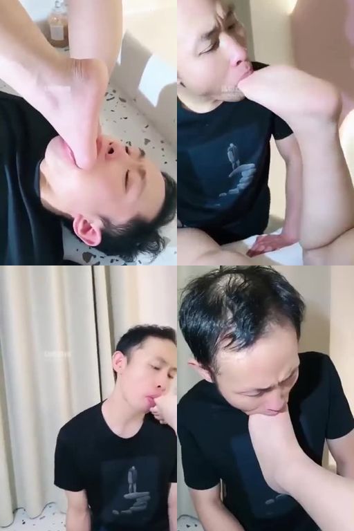 夏媛S-棉袜塞嘴深喉